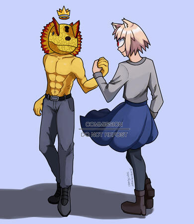 Full Body Shaded + Additional Character Full Body Shaded + Additional Character